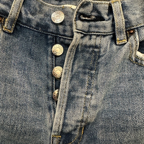 PacSun Light High Waisted Straight Leg Jeans - Picture 4 of 4